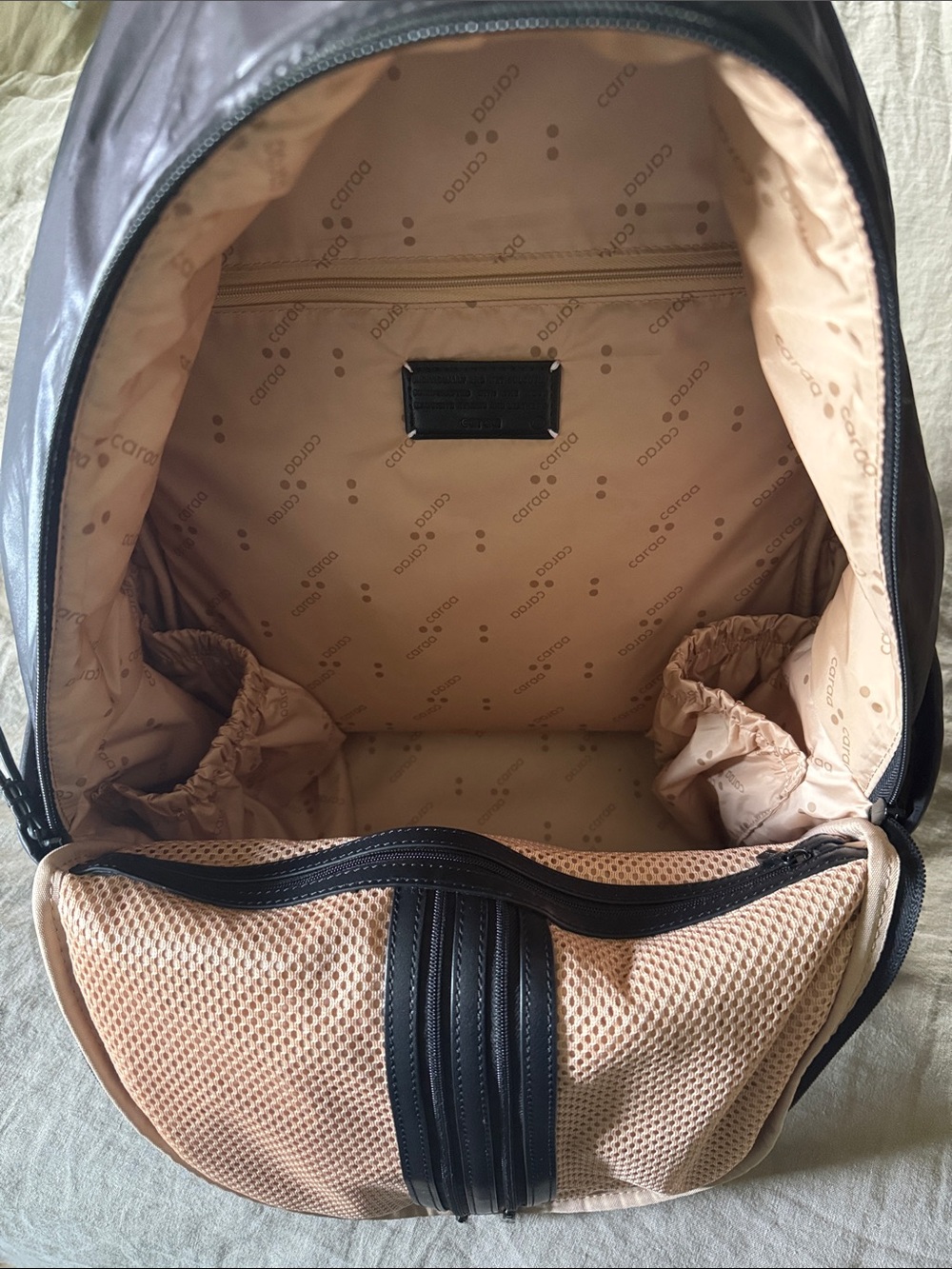 Caraa Large Stratus Backpack in Black - Picture 4 of 4